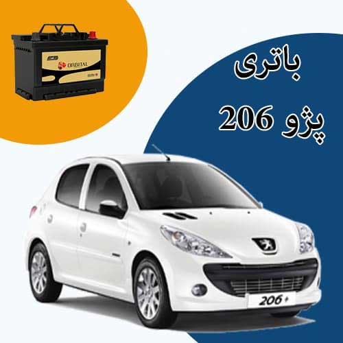 خرید و فروش باتری 206 در سنندج با بهترین قیمت